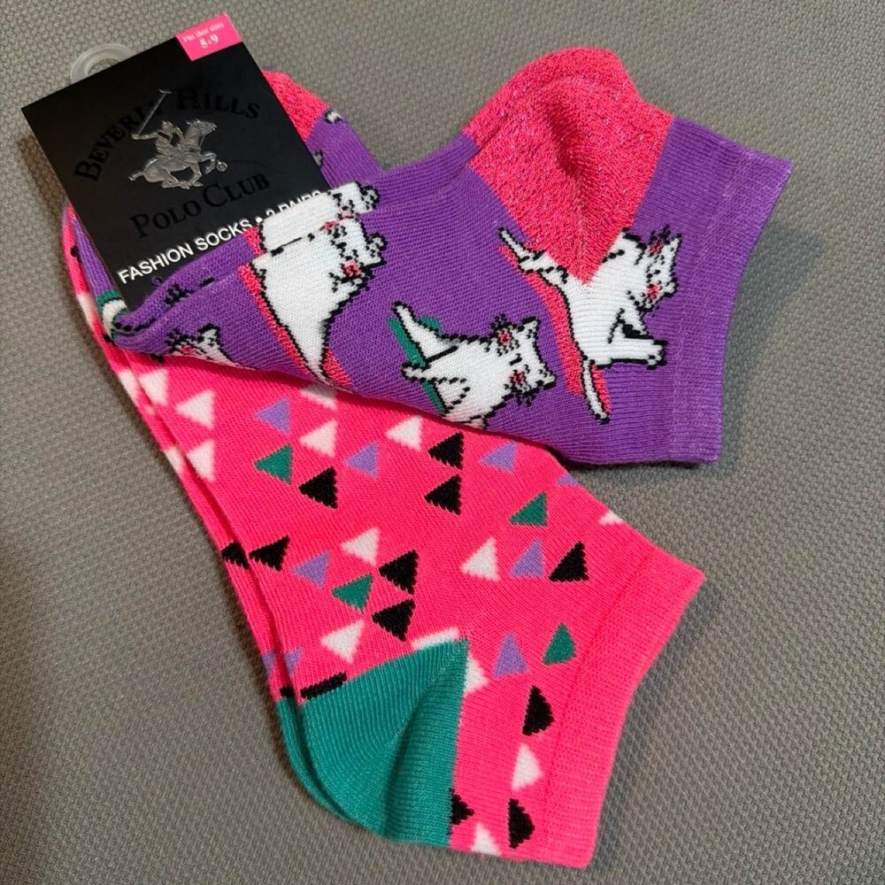 Beverly-hills-polo-club Women's multi Socks
